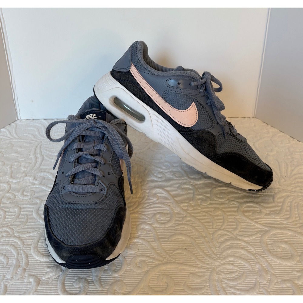Nike Air Max Casual Athletic Shoes Women's Size 9 Blue Pink Black CW4554-400